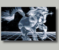 Licorne qui charge