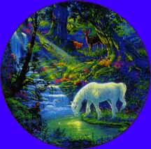 Licorne à la source